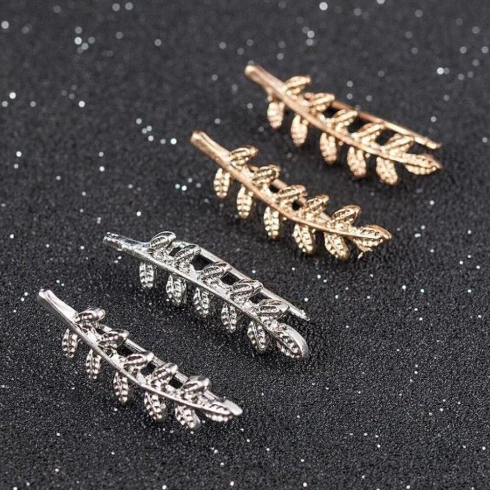 Branch with Leaves Earrings